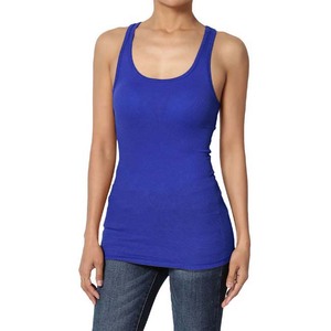 2026 New Arrival Quick Dry Spandex Gym Solid Sleeveless Running Women Tank <b>Top</b> Wholesale Custom Fitness Women's Sports Tank <b>Tops</b> - Product Image 3