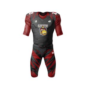 Uniforme de Fútbol Americano Personalizado Estilo Gladiador, Colores y Logotipos del Equipo a Medida, Conjunto de Fútbol Americano Sublimado Resistente - Product Image 3