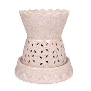 Mini Ceramic <b>Electric</b> <b>Oil</b> <b>Diffuser</b> Burner | Handcrafted Aroma <b>Oil</b> Warmer for Essential <b>Oils</b> Home Fragrance Spa Decor Gift Decor - Product Image 1