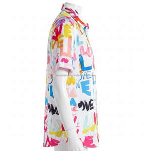 เสื้อเชิ้ตคิวบาผู้ชาย ระบายอากาศได้ดี รับผลิตตามแบบ OEM ขายส่ง - Product Image 5