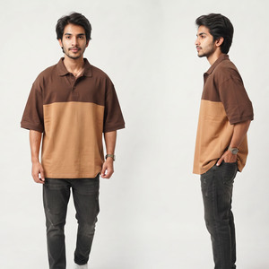 Polo à manches courtes pour homme Regal Three LLC, décontracté, 100% coton polyester, léger, col boutonné, coupe ample - Product Image 5