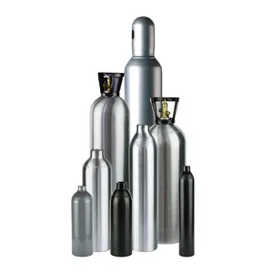 3.4升空气瓶DOT-3AL铝缸124巴高压空气罐1800磅/平方英寸