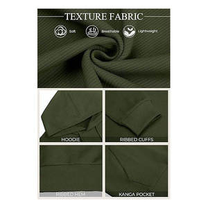 Sweat-shirts personnalisés à logo 3D les plus vendus pour hommes, tissu French Terry lourd 500 g/m², coupe ample - Product Image 2