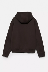 OEM Custom Men's Hoodie in 100% Cotton Fleece with <b>Zip</b> <b>Fastening</b> Long Sleeve and Kangaroo Pocket Quick Dry & Breathable - Product Image 6