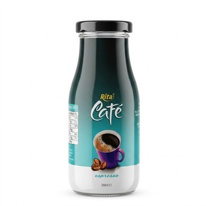 Vietnam Premium Cold Coffee Latte 280ml Glass Bottle Ready To Drink Liquid Beverage Wholesale Supplier OEM ODM Private Label - Product Image 2