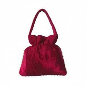 Bolso de terciopelo con cuentas de perlas Fashion Square - Product Image 5