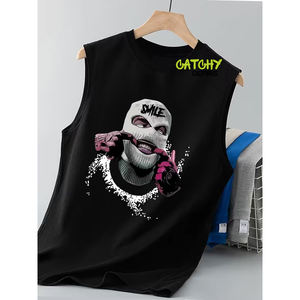 Débardeur sans manches pour homme, vêtements de sport, de fitness et de plage, séchage rapide, respirant, chemise de sport décontractée d'été, offre spéciale - Product Image 3