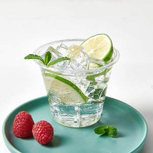 Vasos Desechables de Plástico PET Transparente, Ecológicos, Biodegradables y Reciclables de 9 oz, a Prueba de Fugas, Libres de BPA, para Vino, Café Helado y Bebidas Frías - Product Image 3