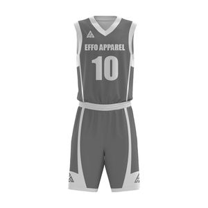 Custom Mesh Basketball Jersey Uniform Set Breathable <b>Athletic</b> Apparel Private Label Wholesale Manufacturing Partner - Product Image 4