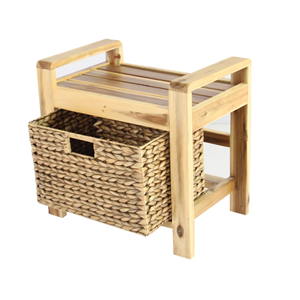 Small Water Hyacinth Cabinet <b>Sideboard</b>, Water Hyacinth Drawer For Living Room Eco-Friendly Home Furniture From Vietnam Factory - Product Image 1