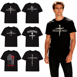 Camiseta de Cuello Redondo 100% Algodón para Hombre, Corte Ajustado, Jersey Digital de 180g, Diseño Personalizado - Product Image 1