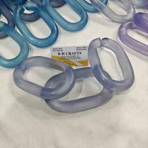 Colorful Transparent Eco-Friendly Resin Chain Links Wall <b>Hanging</b> Decor DIY Projects <b>Room</b> <b>Divider</b> Angel Style Resin Crafts - Product Image 1