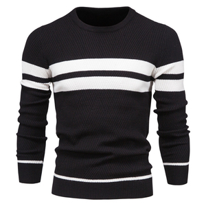 Men Customized Winter <b>Pullover</b> <b>Sweater</b> with Premium Mohair Blend Soft Stretch Fit Breathable Comfort and Front Logo - Product Image 2