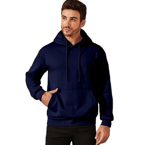 Vente en gros de sweat-shirt ample doublé polaire en coton avec cordon de serrage sweat-shirt à capuche lourd avec cordon de serrage - Product Image 1