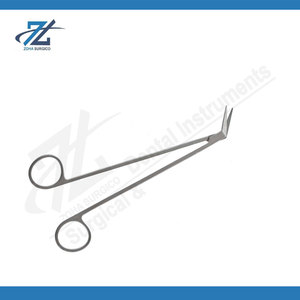 กรรไกรผ่าตัดแบบมีมุม Potts Scissors ขนาด 60/90 องศา ทำจากสแตนเลสสตีล ชุดเครื่องมือคุณภาพสูงสำหรับใช้ในโรงพยาบาล - Product Image 5
