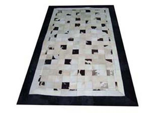Tapis en cuir véritable brodé sur mesure avec poils naturels, produit de luxe pour salle de prière, échantillon gratuit - Product Image 6
