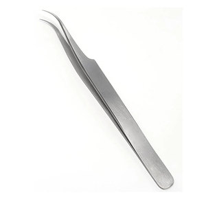 Fine Tip Eyelash Tweezers Stainless Steel <b>Lash</b> Extension Tool Precision Beauty Tweezers For <b>Individual</b> Eyelash Application - Product Image 4