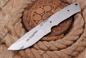 Cuchillo de Caza y Camping de Acero al Carbono Pulido Hecho a Mano con Punta Caída, Personalizable ODM/OEM/OBM, Hoja Fija para Uso Industrial DIY - Product Image 6