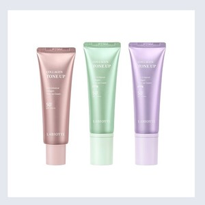 ผลิตภัณฑ์ปรับผิวกระจ่างใส Rabiotte Skin Enhancer Collagen Tone-Up Cream สีชมพู เขียว ม่วง ใช้เป็นเบสเมคอัพ - Product Image 3