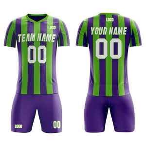 Conjuntos de Fútbol Sublimados de Nivel Profesional, Camisetas de Fútbol de Manga Corta con Corte Láser, Uniformes de Fútbol Personalizados para Hombre y Mujer - Product Image 2