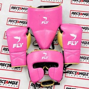 Kit Completo de Equipamiento de Combate Fly: Guantes de Boxeo, Protector de Cabeza, Protección para Piernas, Entrenamiento de MMA, Kickboxing, Fitness, Equipo Deportivo Profesional de Fábrica - Product Image 6
