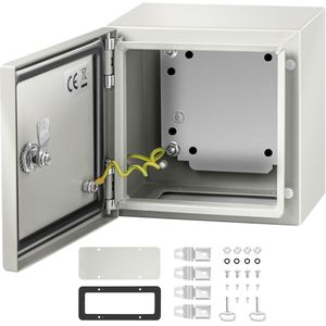 Contenitore Elettrico in Metallo NEMA 4X 8x8x6 IP66 Resistente ad Acqua e Polvere per Elettronica e Strumenti da Esterno e Interno - Product Image 3