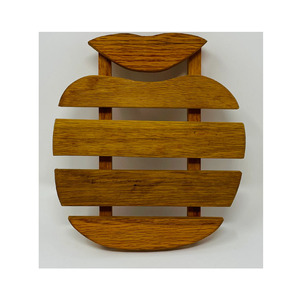 Posavasos cuadrados de madera de acacia con forma de hoja, salvamanteles redondos de madera con forma de hoja de monstera - Product Image 6