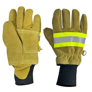 Guantes de Protección para las Manos, Guantes de Bombero de Cuero, Nueva Llegada, Mejor Fabricación, Servicio OEM - Product Image 1