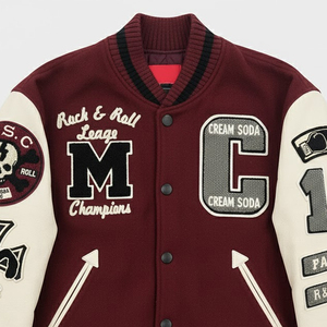 Chaqueta Varsity de Invierno para Hombre, Bordado Chenille de Alta Calidad, Fabricación Profesional, Logotipo Personalizado en la Parte Delantera, Ecológica y Transpirable - Product Image 2