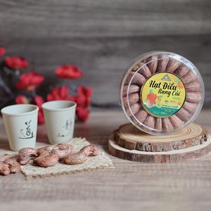 163g Round <b>Gift</b> Box of Organic Premium Unshelled Roasted Cashew Nuts W180 Buttery & Salty - Direct Factory Wholesale Price - Product Image 2