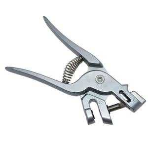 1 Pieza, Pinza Perforadora de Etiquetas para Orejas de Animales de 8 mm, Perforadora de Acero Inoxidable para Ganado, Ovejas, Cerdos, Caballos, Equipo de Identificación Animal - Product Image 1