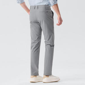 Nuevos pantalones de verano 2026 para hombre, finos, sin arrugas, lisos, casuales y largos. - Product Image 4