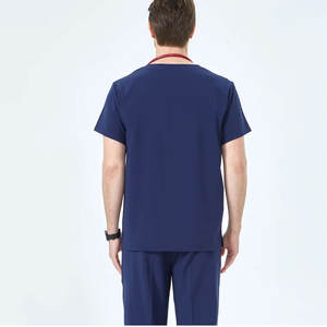 Tenues Médicales Extensibles Personnalisées de Haute Qualité pour Infirmiers, Médecins, Vétérinaires et Chirurgiens (Ensemble Unisexe) - Product Image 4