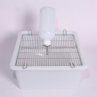 Cages d'élevage de souris en plastique de luxe d'usine professionnelle transporteur de Style classique pour boîte de reptiles d'élevage de rat emballée