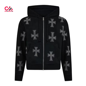 <b>Top</b> Quality Rhinestone Tracksuit Casual Streetwear Look <b>Sparkly</b> Design Rhinestone Tracksuit For Online Sale Wholesale Price - Product Image 3