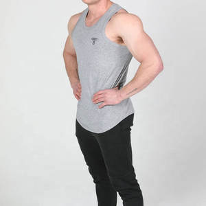 Débardeur pour homme de haute qualité, faible MOQ, meilleure vente, coupe ajustée, vêtements de fitness, débardeurs pour homme - Product Image 6