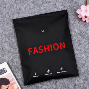 Durable PE <b>Waterproof</b> Large Capacity Zipper Bags 50-70L Custom Size Clear Silk Screen Printed for Shoes Clothing <b>Socks</b> Packaging - Product Image 1