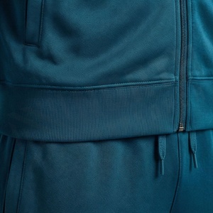 Ensemble de survêtement pour homme, veste et pantalon à fermeture éclair intégrale, respirant, décontracté, couleur unie, coupe classique, vêtements d'automne - Product Image 5