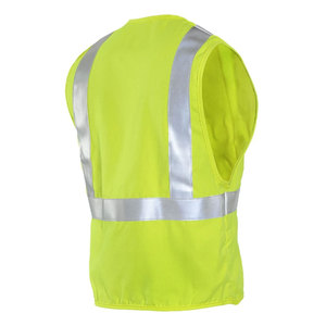 Reflective Stripes Waterproof Plus Size Safety Vest <b>Jackets</b> Traffic & Construction <b>Worker</b> Hi Visibility Workwear Vest - Product Image 3