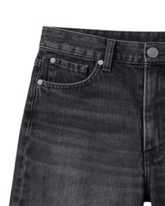 Shorts en jean baggy pour hommes style coréen hip-hop, coupe large, longueur genou, streetwear respirant et à séchage rapide - Product Image 4