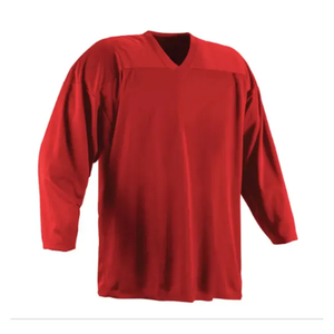 Maillot de hockey sur glace professionnel léger en maille 100% polyester, couleurs et logo personnalisés, séchage rapide, respirant, unisexe, adulte - Product Image 2