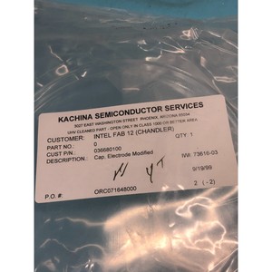 Cap. Électrode modifiée, 036680100, 36680100, 158005 - Équipements et pièces semi-conductrices d'occasion fiables à l'échelle mondiale chez - Product Image 1