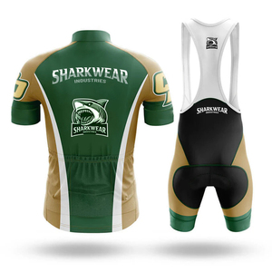 Shorts en jersey à étiquette privée OEM, ensembles de jersey imprimés par sublimation, col montant, vêtements de sport pour le cyclisme, entraînement et compétition, uniformes - Product Image 6