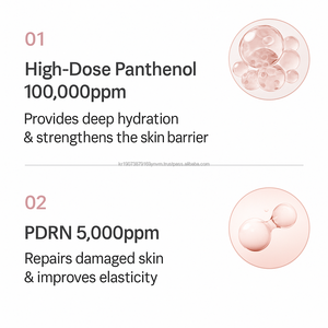 Coreano PDRN pantenolo 100000ppm Niacinamide idratante Glow Cream coreano oem - Product Image 5