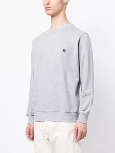 Sweat à capuche en polaire coupe-vent minimaliste surdimensionné avec logo numérique, manches longues confortables, coton de haute qualité, style streetwear, hiver - Product Image 3