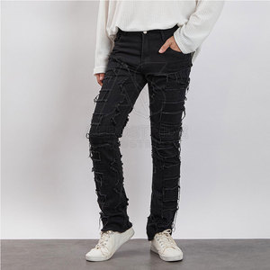 Pantalones Casuales Modernos de Moda, Tela Elástica, Corte Elegante, Personalizados, Transpirables, Ecológicos, para Uso Diario, Cómodos y Duraderos - Product Image 3