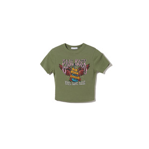 Camiseta Corta Personalizada para Mujer 2026, 100% Algodón, Transpirable, Ecológica, de Verano, de Alta Calidad, con Estampado Serigrafiado, Manga Corta - Product Image 5
