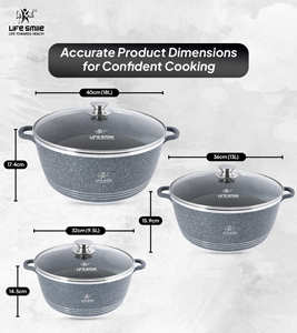 Juego de Utensilios de Cocina de 6 Piezas con Revestimiento de Granito Antiadherente de Múltiples Capas y Diseño Clásico - Product Image 6