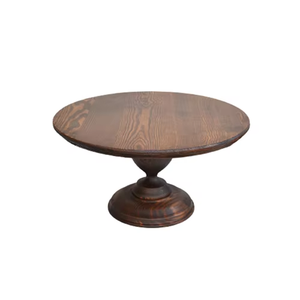 Wooden cake stand for anniversary and celebration events beautifully <b>crafted</b> by Indian skilled artisans - Product Image 6