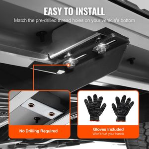 Pedane Laterali 6 Pollici Compatibili con Chevy Silverado/GMC Sierra 1500/2500/3500HD 2019-2024 e Modello F-150 - Product Image 6